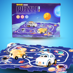 Puzzle Track Car Set [Space]