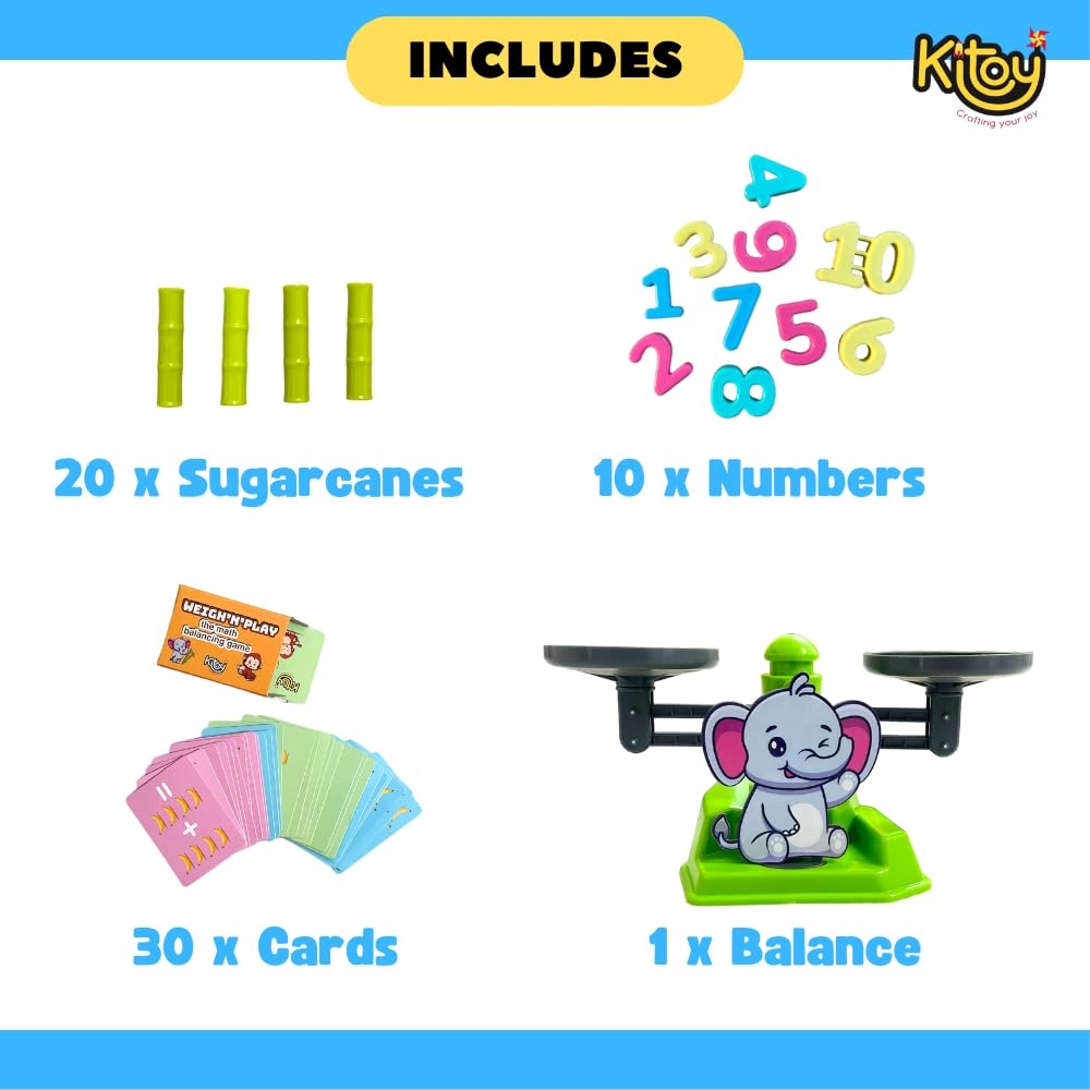 Weigh And Play (Math Balancing Game)