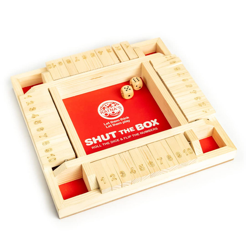 Shut the Box (Fun With Numbers)  Wooden