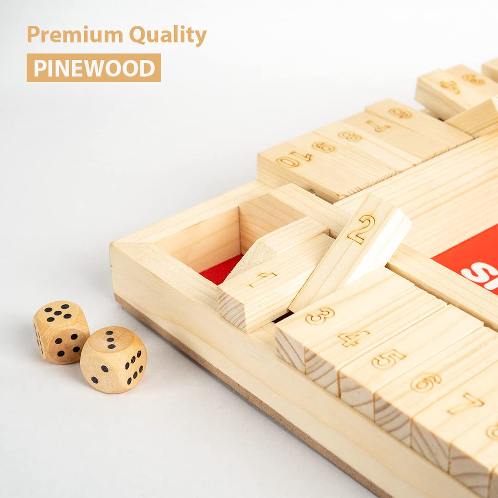 Shut the Box (Fun With Numbers)  Wooden