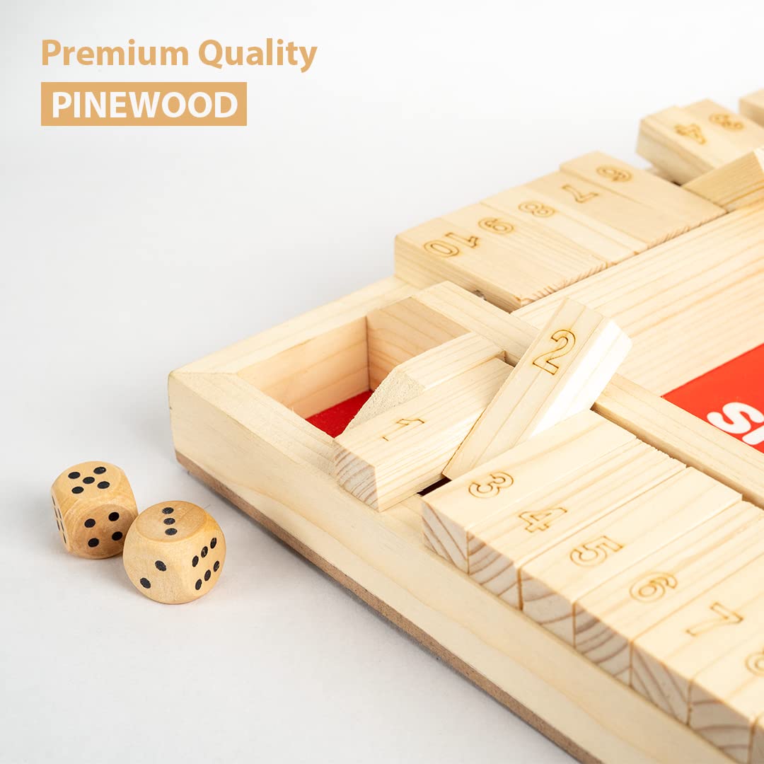 Shut the Box (Fun With Numbers)  Wooden
