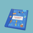 Tangram colourful wooden