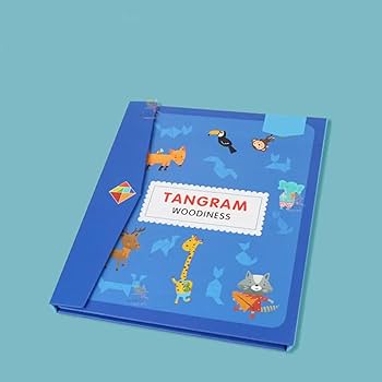 Tangram colourful wooden