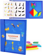 Tangram colourful wooden