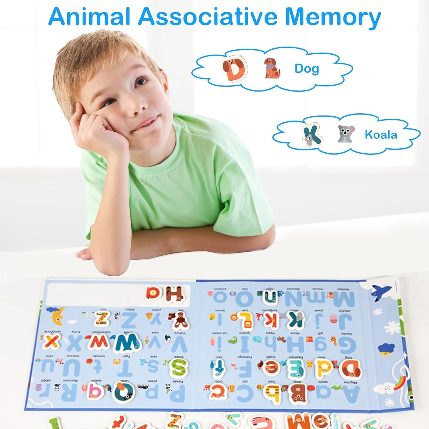 Magnetic Alphabet Letters [78 pcs]