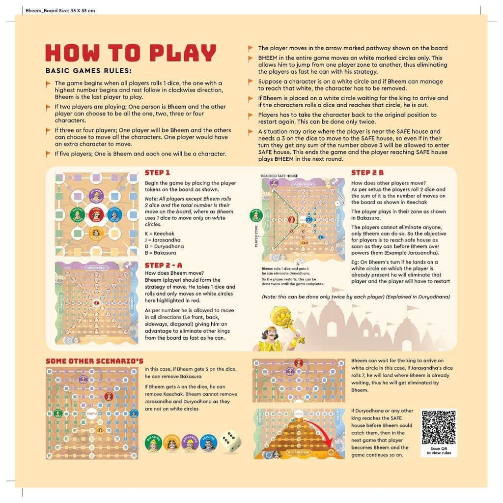 The Powerful Bheem [Strategy Board Game]