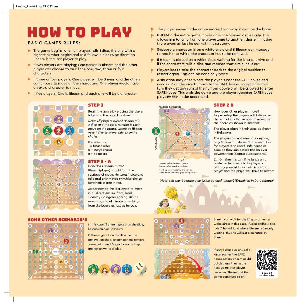 The Powerful Bheem [Strategy Board Game]