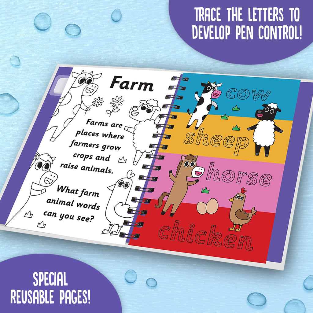 Early Learning Paint With Water Fun: First Word