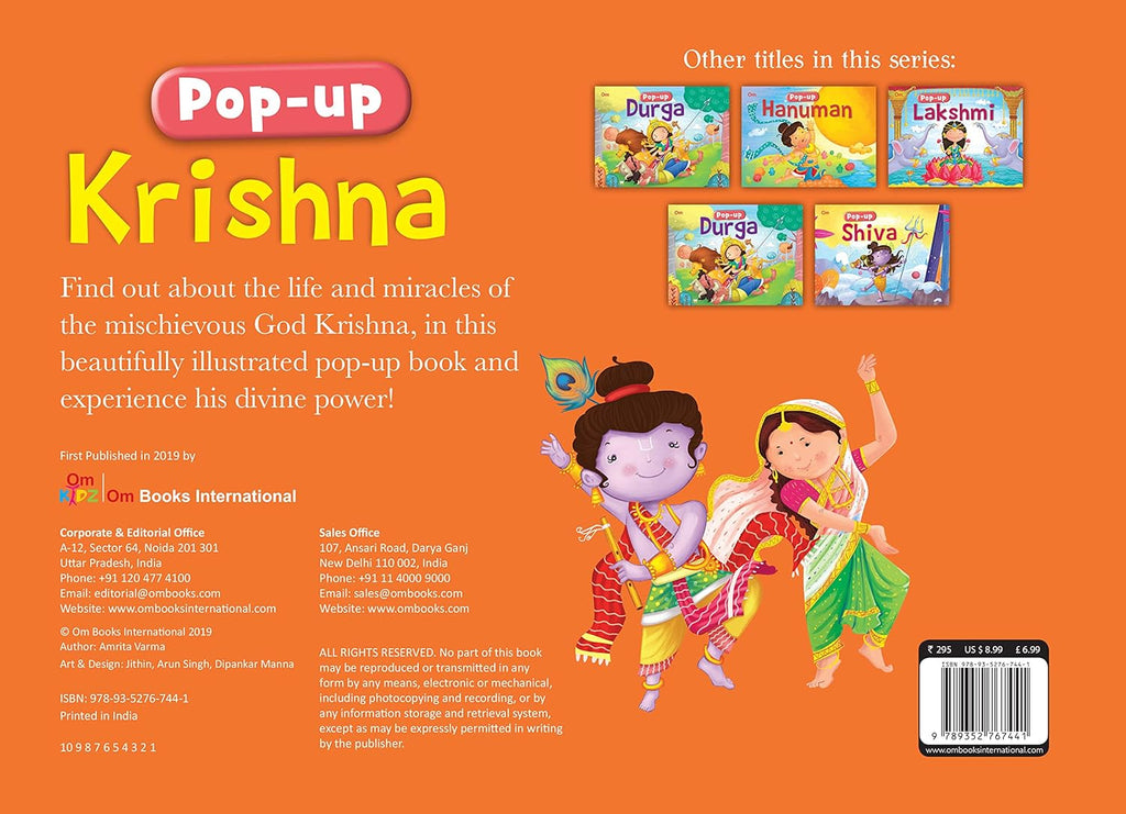 Pop Up Book Krishna