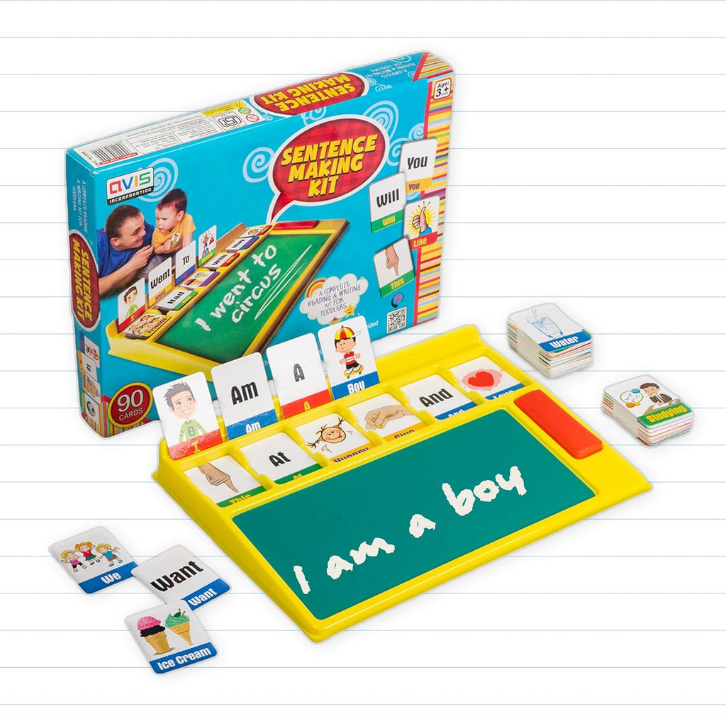 Sentence Making Kit [90 Flash cards]