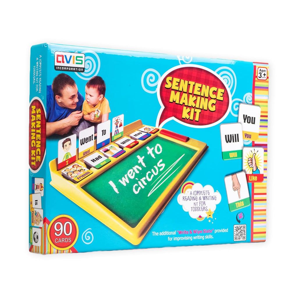 Sentence Making Kit [90 Flash cards]
