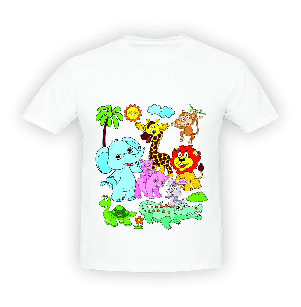Paint Your T shirt (Jungle)
