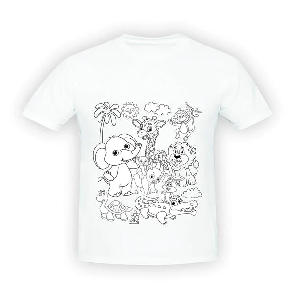 Paint Your T shirt (Jungle)