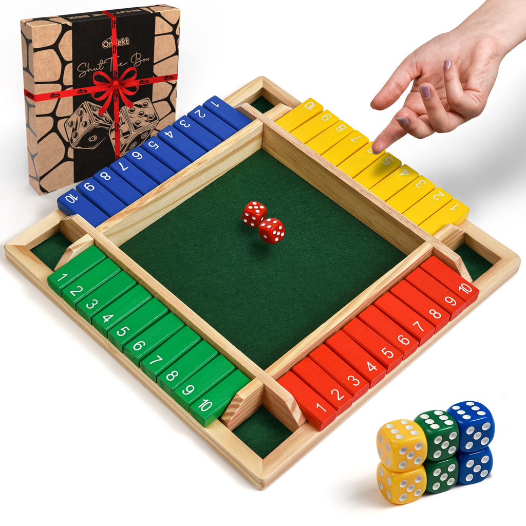 Classic Shut the Box (Fun With Numbers)  Wooden