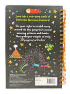 Scratch Art Sparkles I Love Dinosaurs