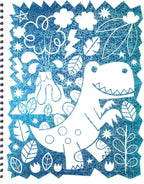 Foil Colouring Dinosaur Land