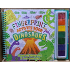 Fingerprint Activity Book Dinasours