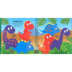Fingerprint Activity Book Dinasours
