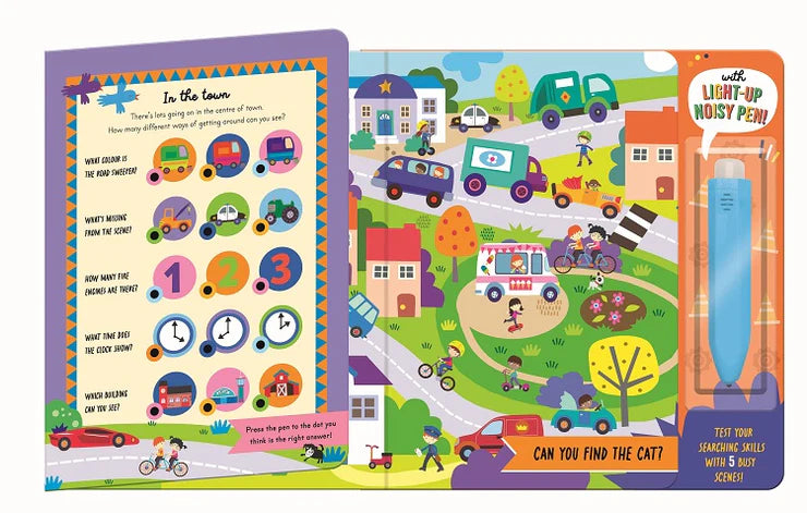 My First Learning Pen Book Terrific Transport