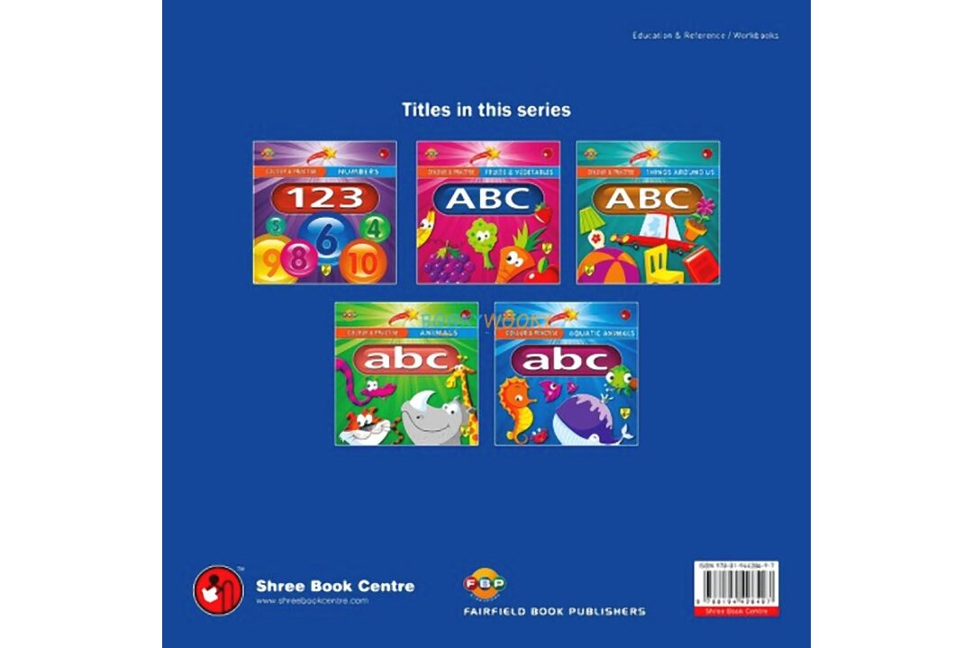 Colour & Practise Aquatic Animals a b c