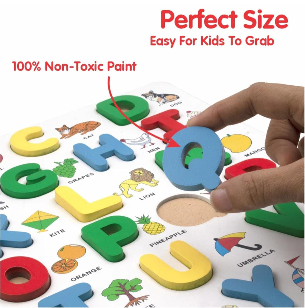 Alphabets combo wooden