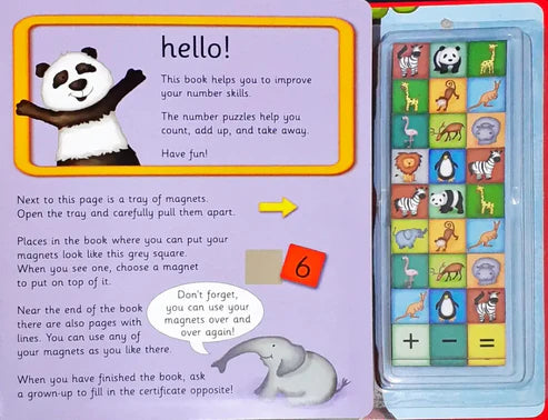 Learn to Count Magnetic Book