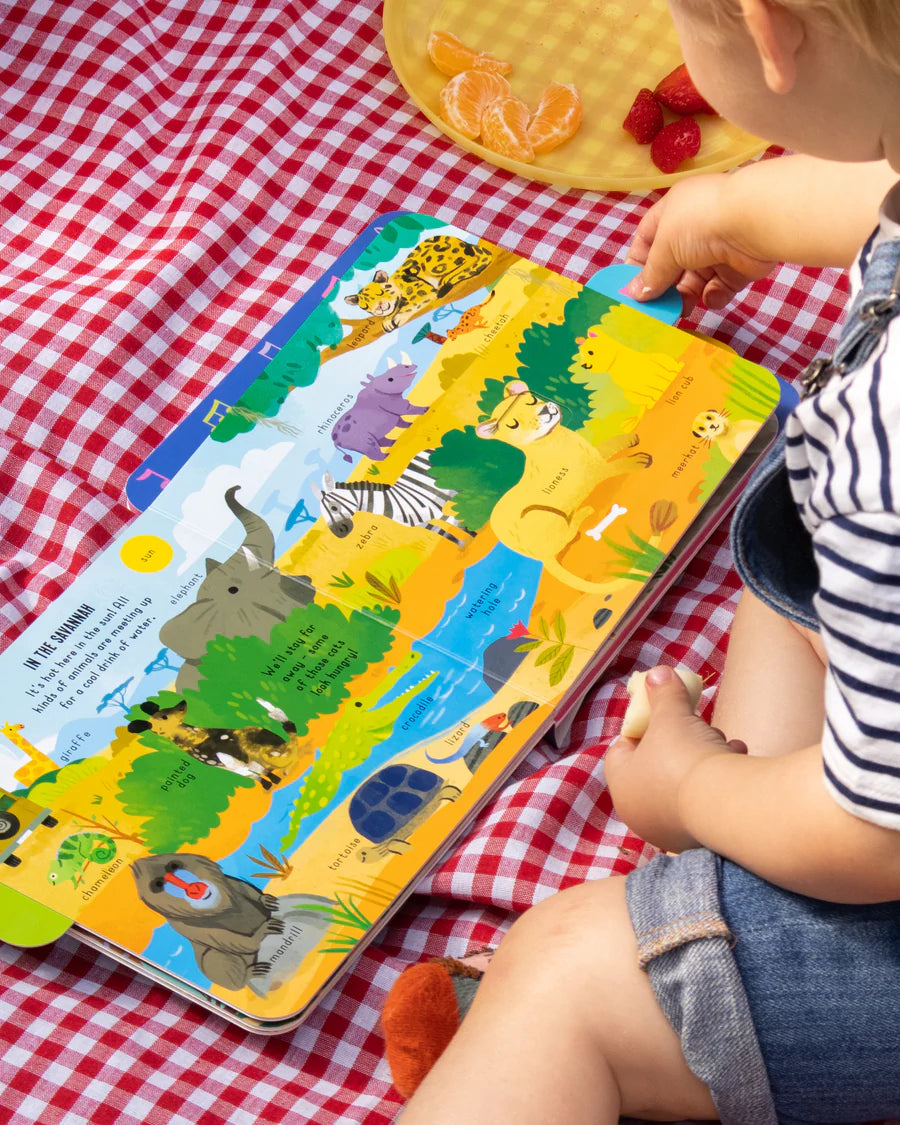 In the Wild! – Pull-Tab Sound Book for Kids