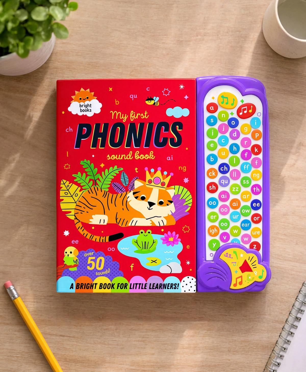 Phonics sound book(50 sounds with 3 words of every sound)