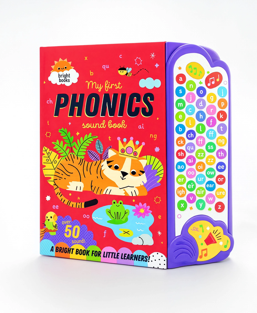 Phonics sound book(50 sounds with 3 words of every sound)