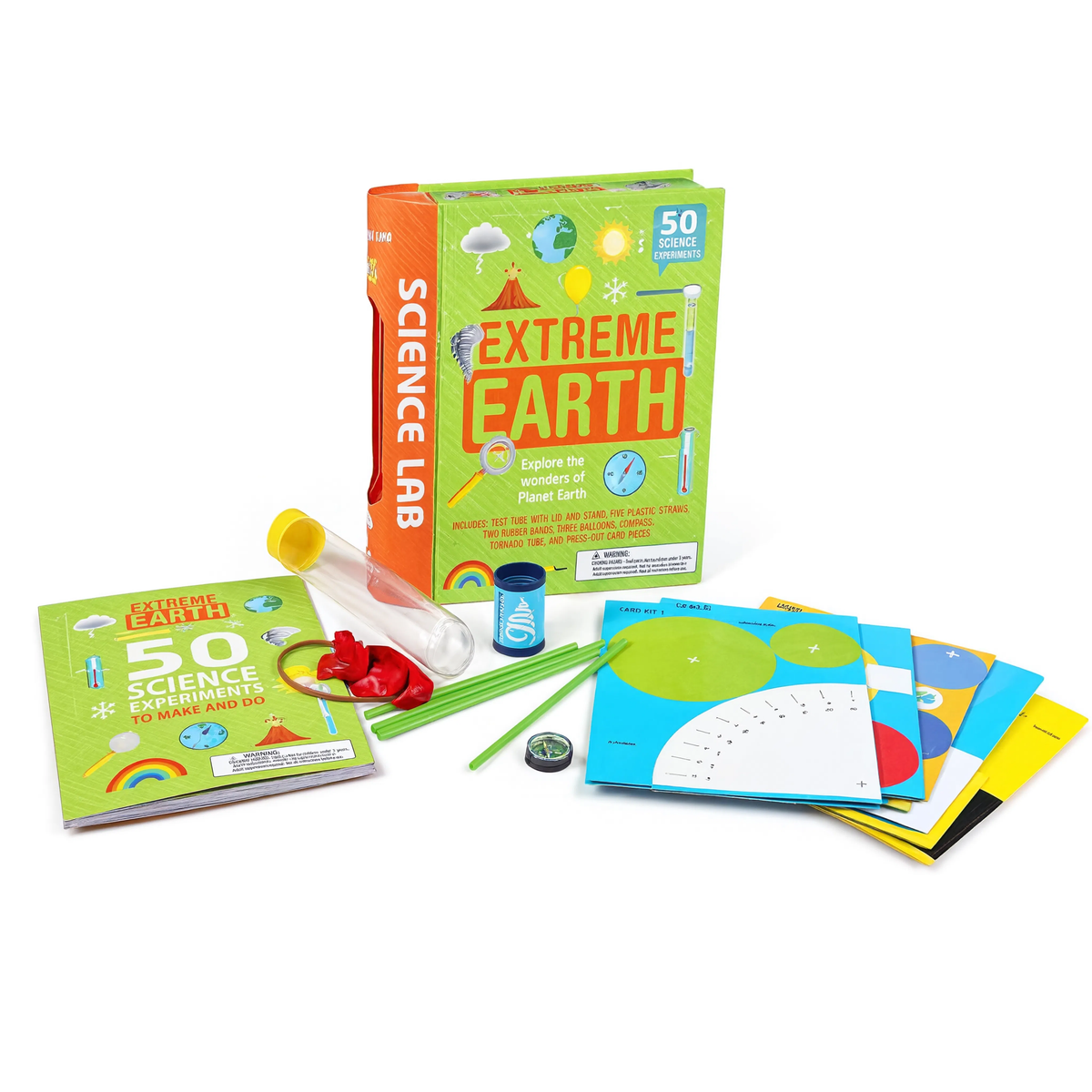 Science experiments kit (extreme earth)