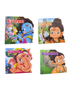 My First Board Book Mythology (Set of 4 Books) Ganesha | Rama | Krishna | Hanuman