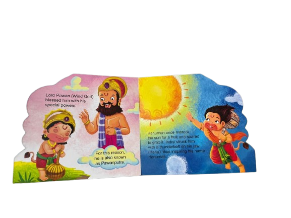 My First Board Book Mythology (Set of 4 Books) Ganesha | Rama | Krishna | Hanuman
