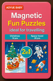 Magnetic Fun Puzzles Christmas