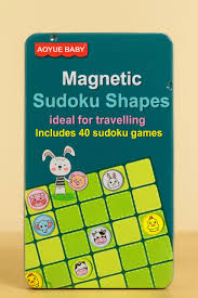 Magnetic Sudoku Shapes | Ideal for Travel