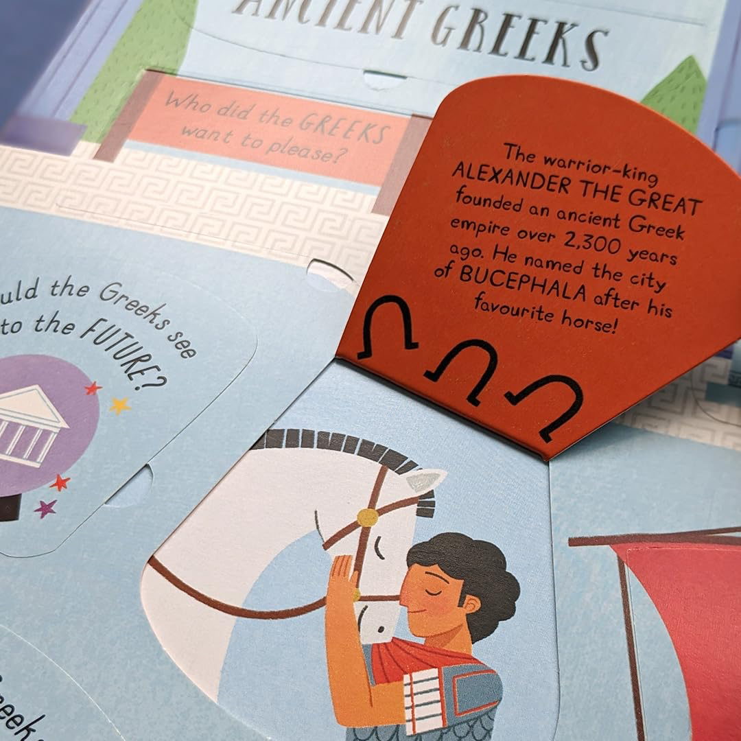 Which King in History never lost a battle ? (Lift the flap)