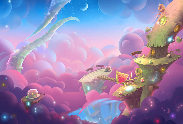 Magic painting magical world