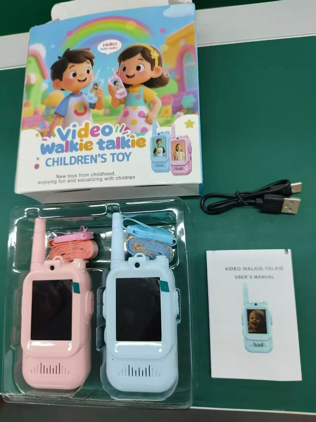 Walkie talkie with video