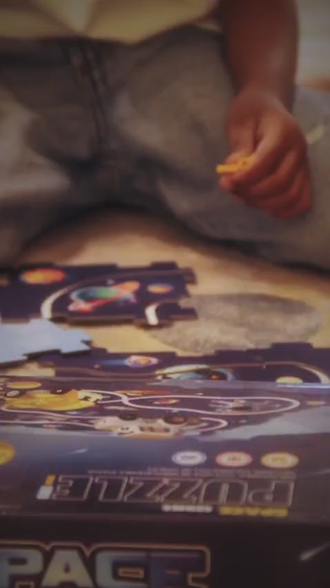 Puzzle Track Car Set [Space]