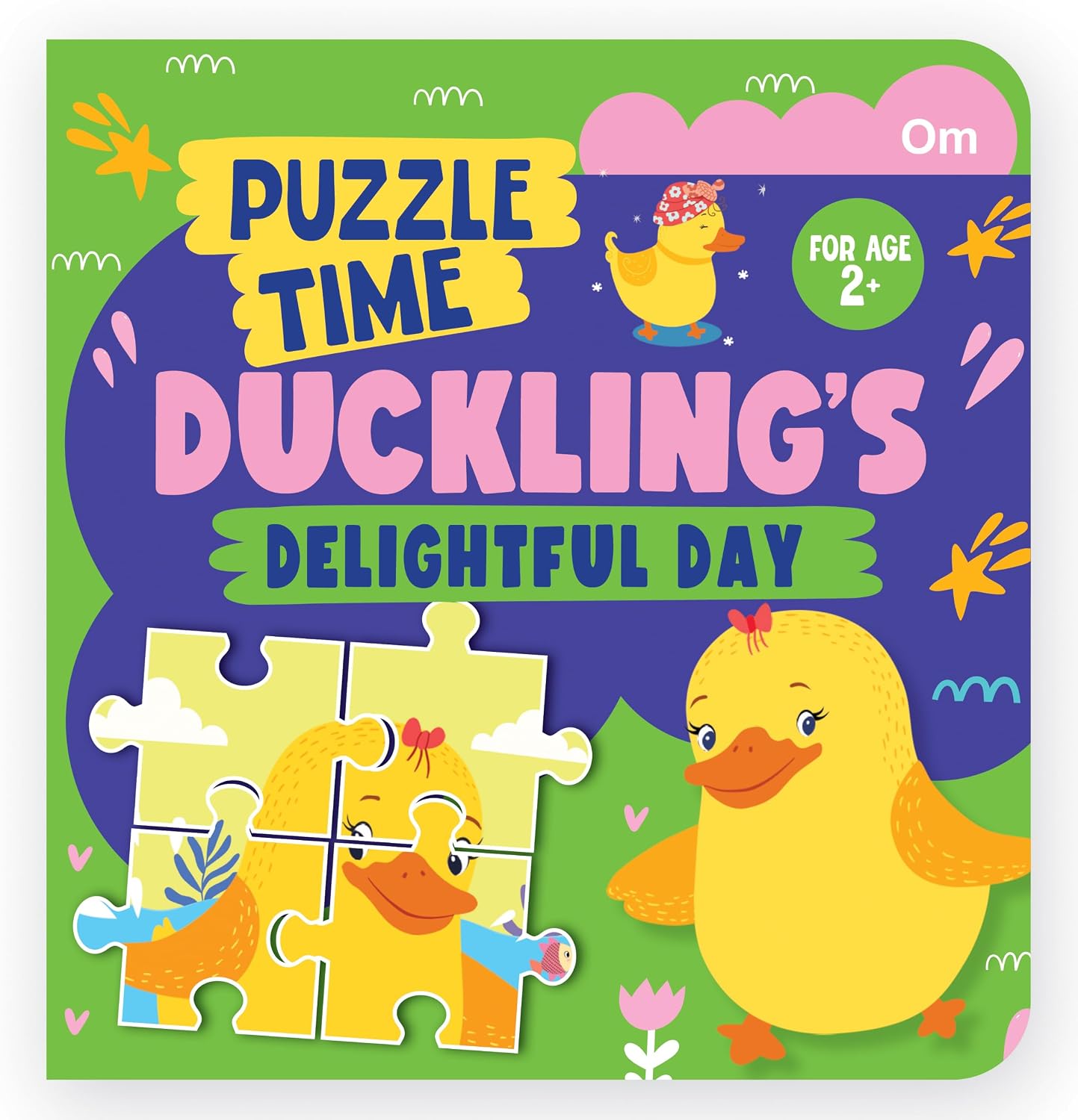 DUCKLINGS BOOk with 3 first puzzles ( 6 pieces)