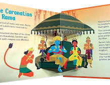 Ramayana pop up book