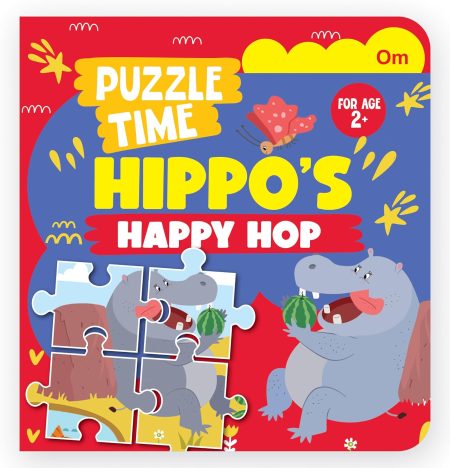 Untitled HIPPO'S BOOk with 3 first puzzles ( 6 pieces)