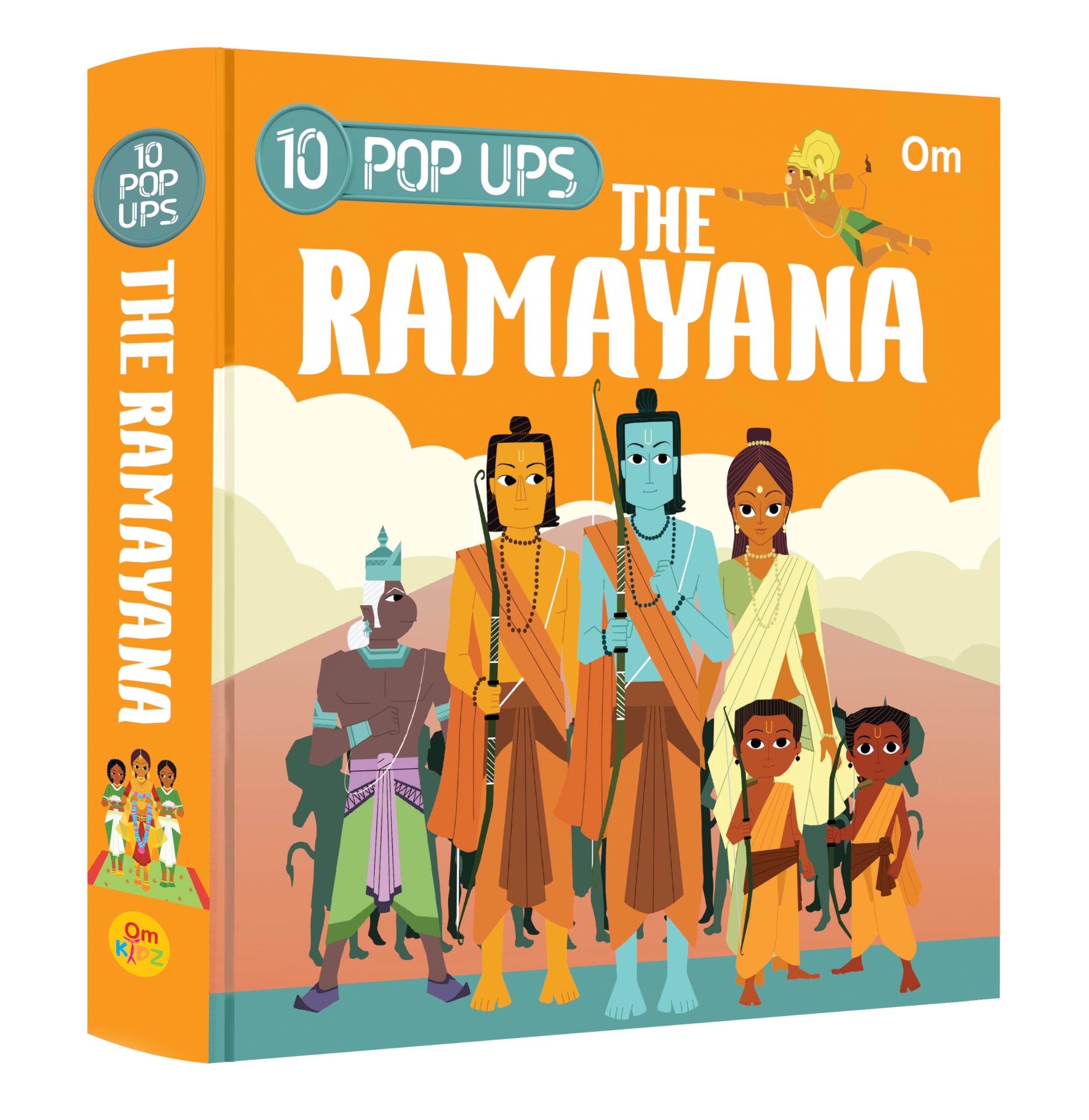 Ramayana pop up book