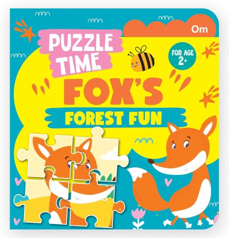 FOX'S BOOk with 3 first puzzles ( 6 pieces)